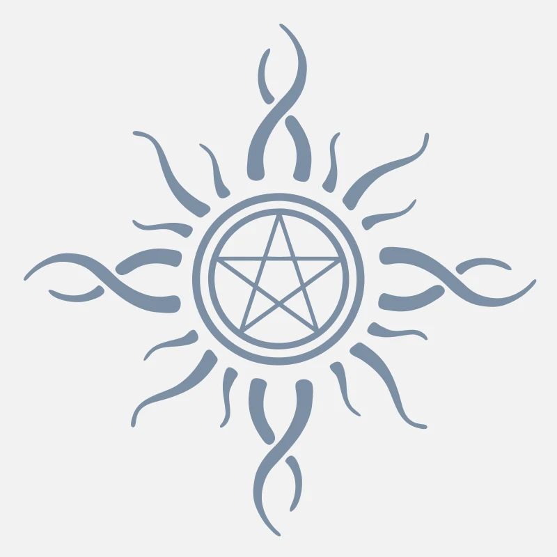 pentagram gothic pagan