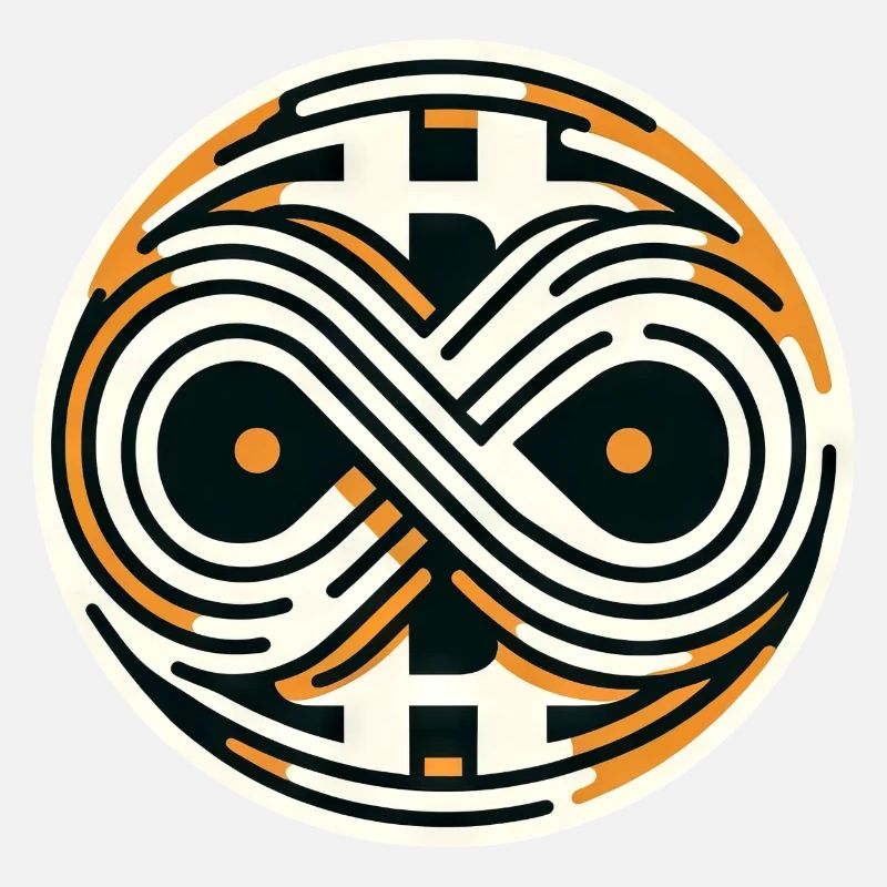 Bitcoin Symbol Infinite Value 21 Million