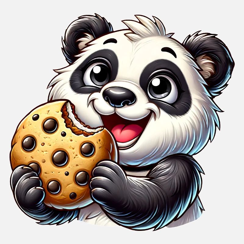 Panda Biscuit Dessert Biscuits Sucrés
