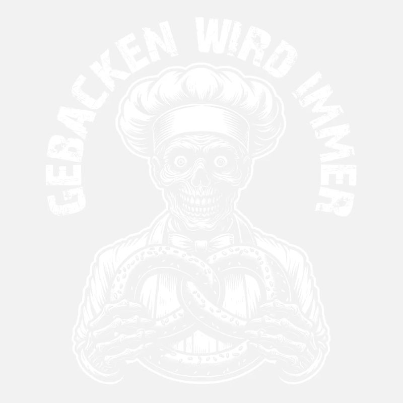 Zombie als Bäcker - gebacken wird immer