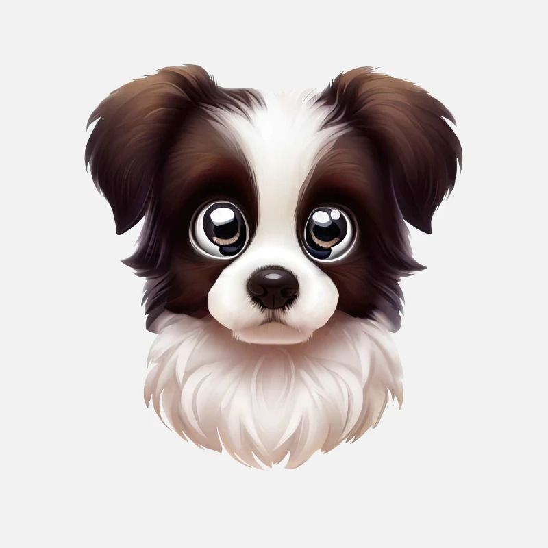 Verspieltes Border Collie Portrait