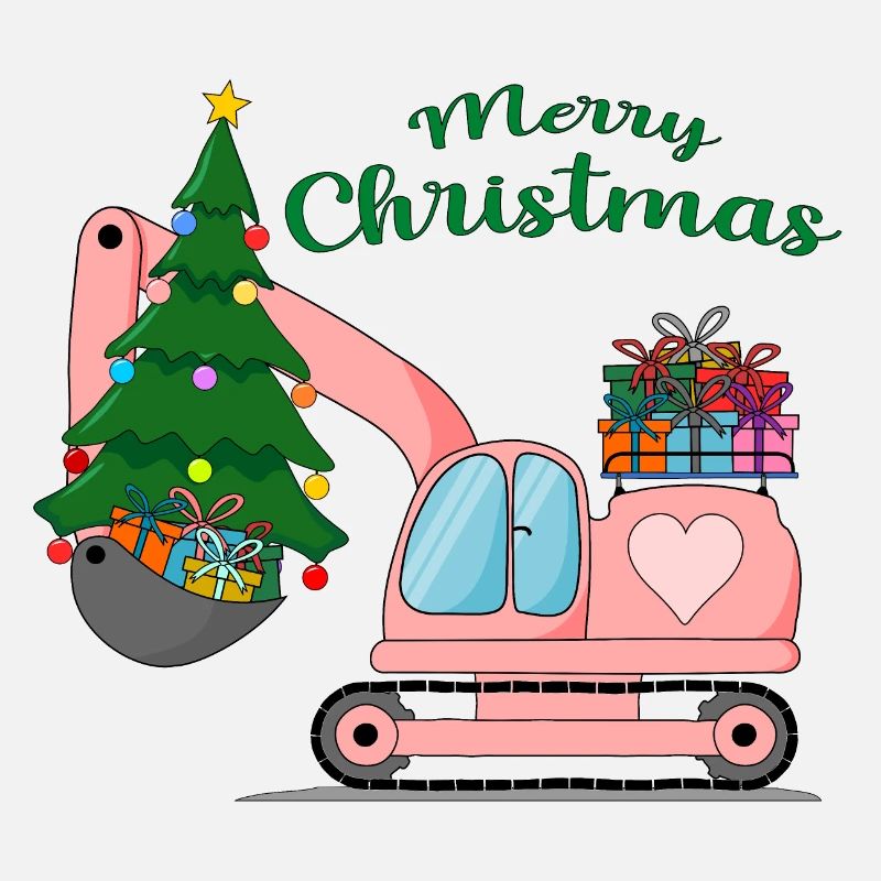 Bagger Merry Christmas Rosa