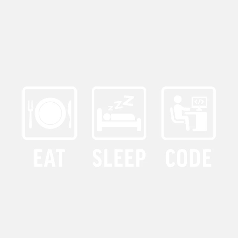 Eat sleep Code t-shirt programming