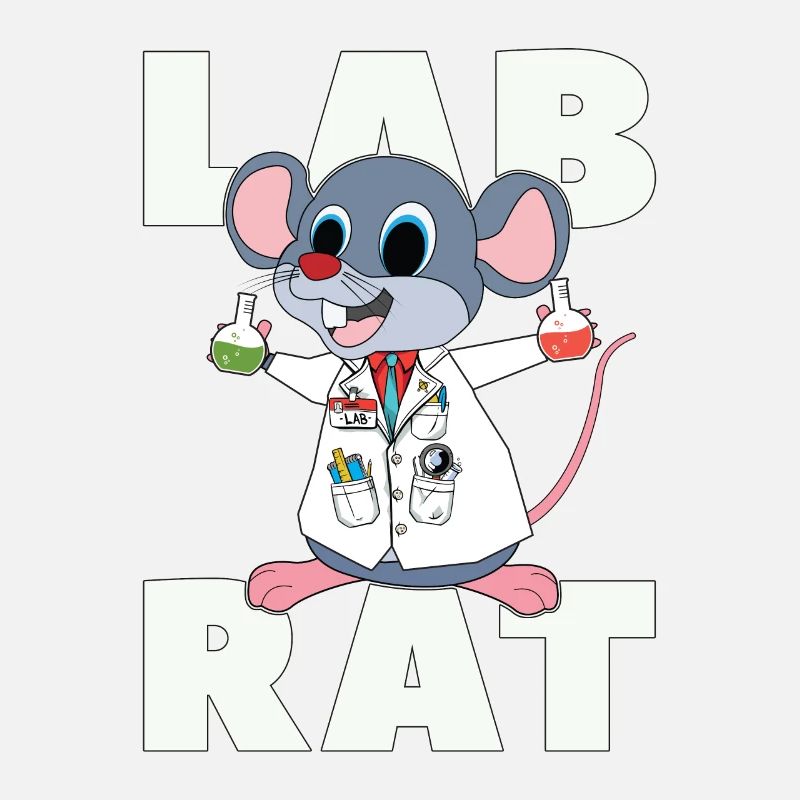 Labor Labortechniker Lab Rat Wissenschaft Geschenk