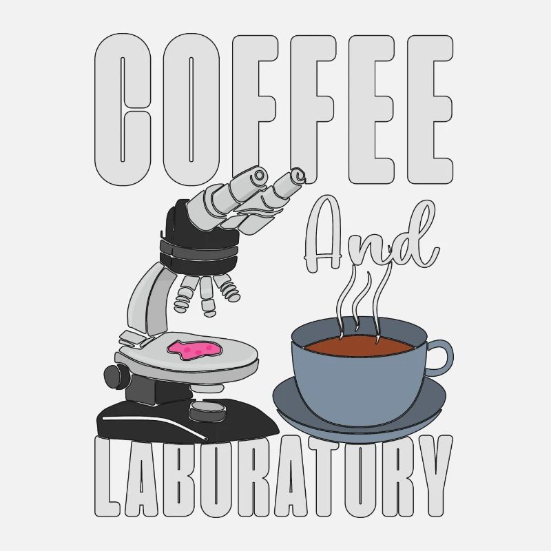 Labor Labortechniker Kaffee Wissenschaft Geschenk