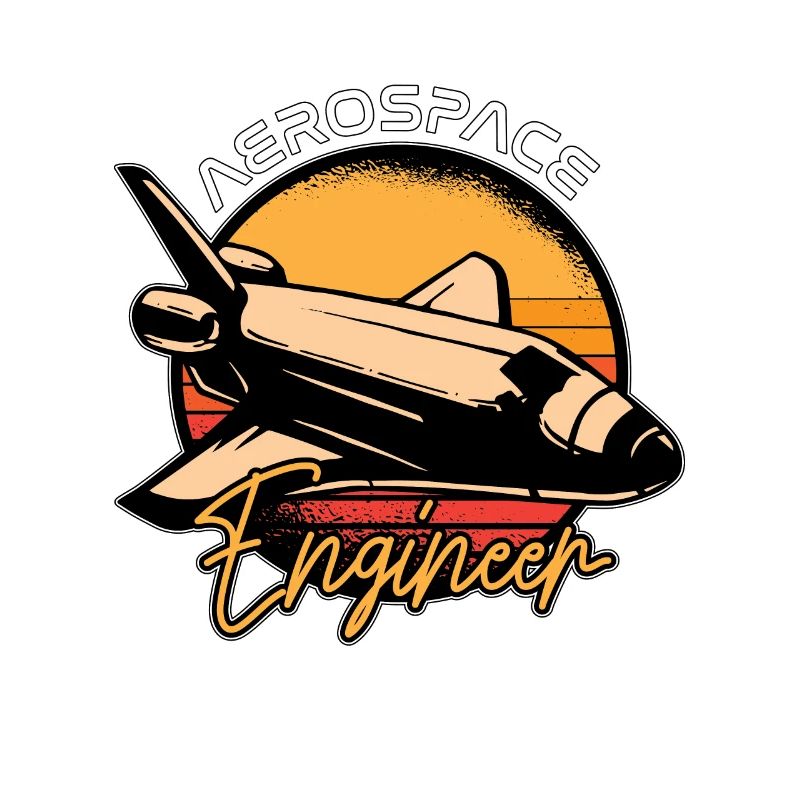 Ingénieur aérospatial Rocket Science Retro Space
