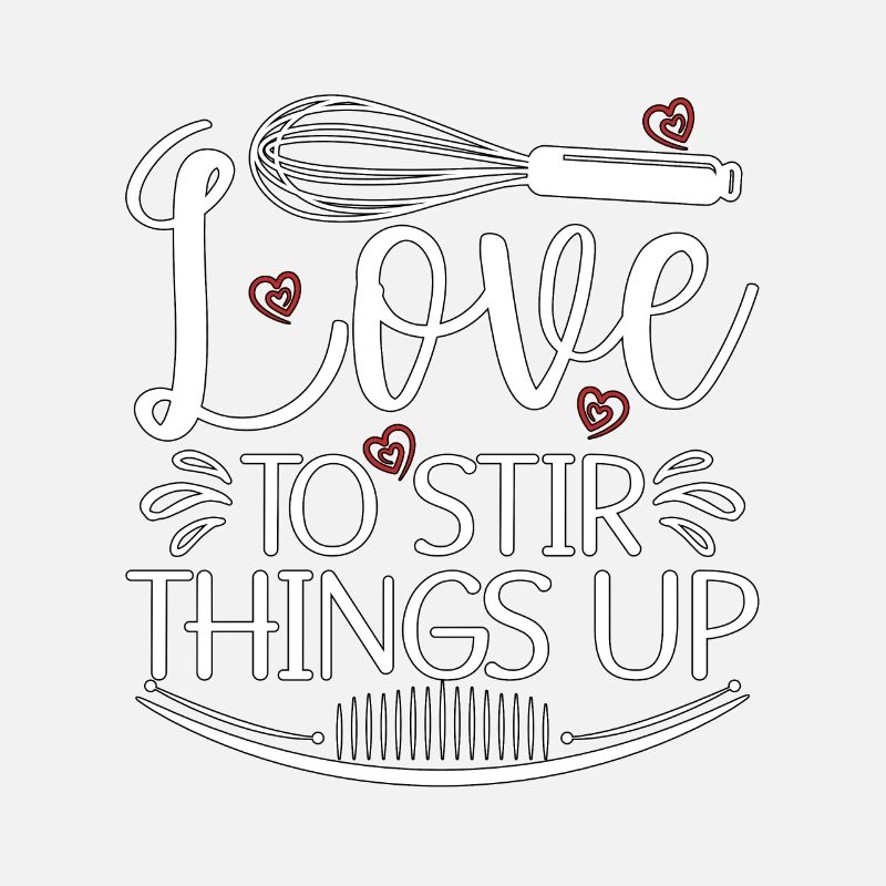 Baker Baking Love To Stir Things Up Bakery Cupcake
