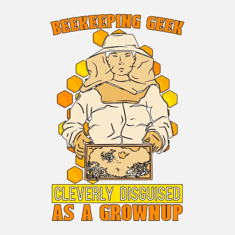 Beekeeping Geek Cleverly Bee Whisperer Beekeeper