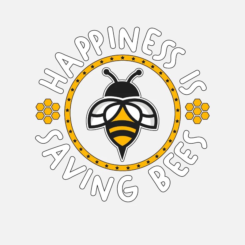 Beekeeping Happiness Is Saving Apiarist Beekeeper