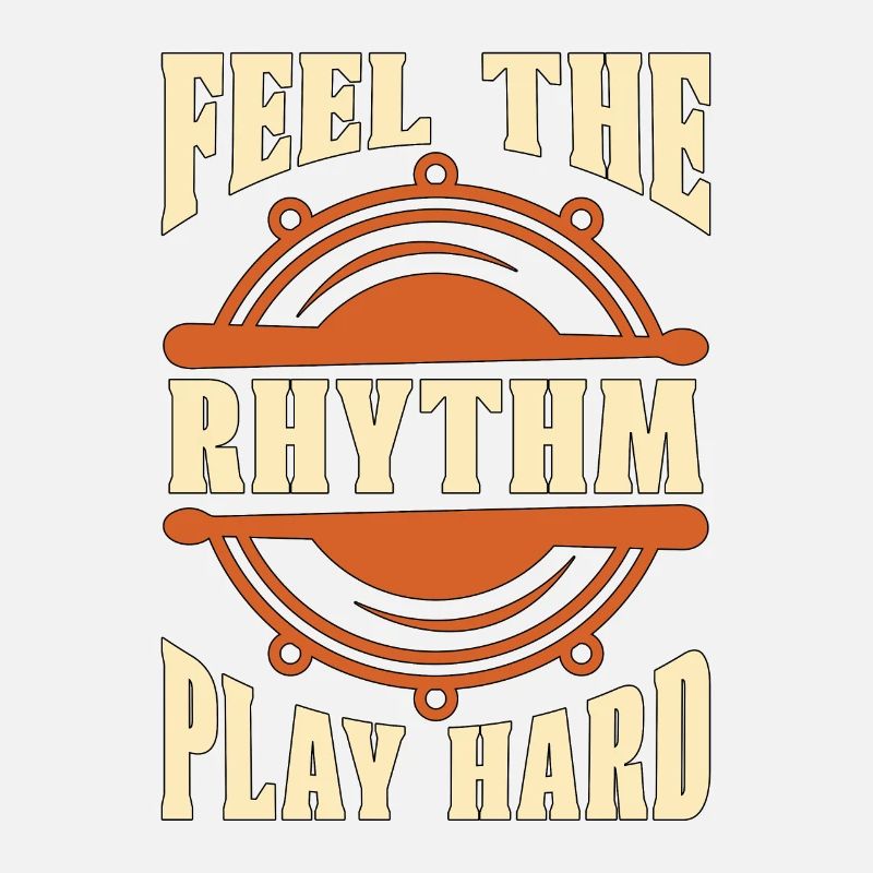 Snare Drum Feel The Rhythm Marching Band Drummer