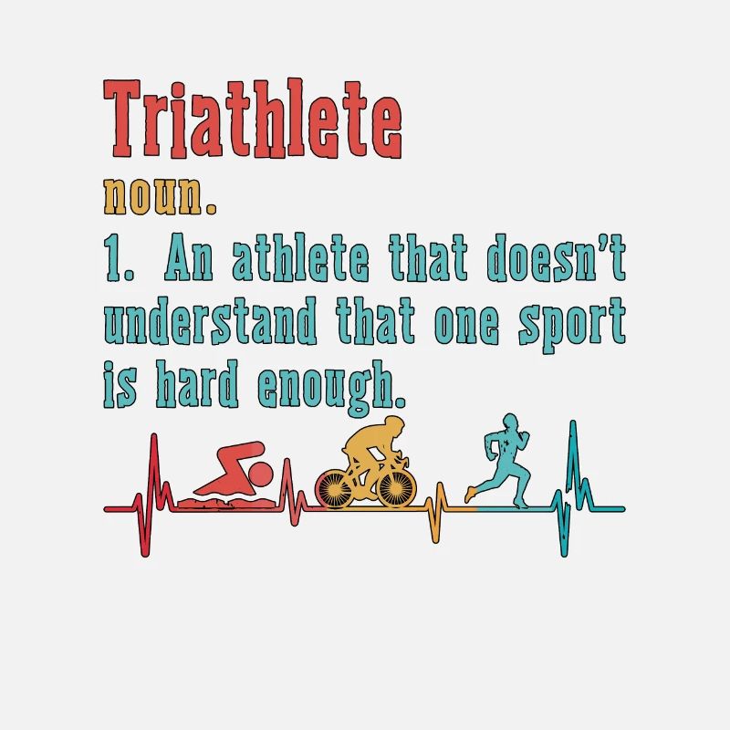 Triathlon Triathlete An Athlete That Competition
