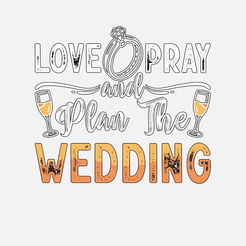 Wedding Planner Love Pray & Plan Wedding Organizer
