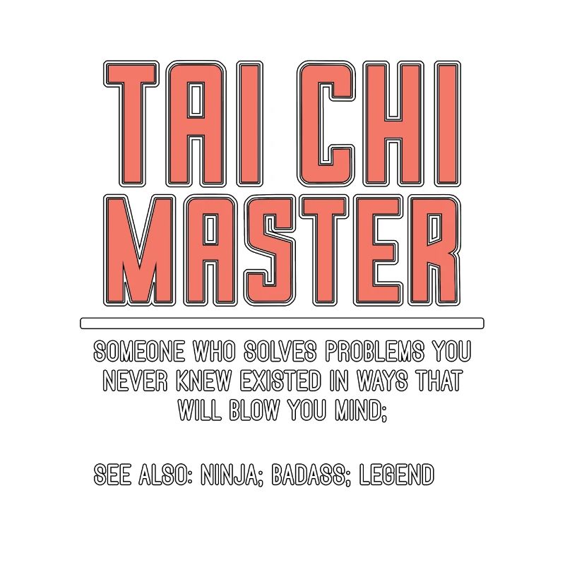 Tai Chi Master Someone Who Solves Problems Taiji