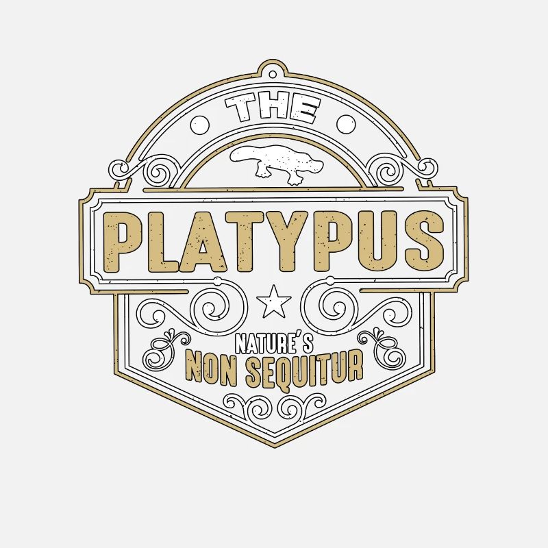 The Platypus Nature's Non Sequitur Semi-Aquatic