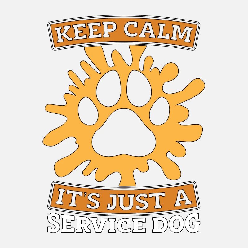 Dresseur de chiens d’assistance Keep Calm C’est juste Trainer