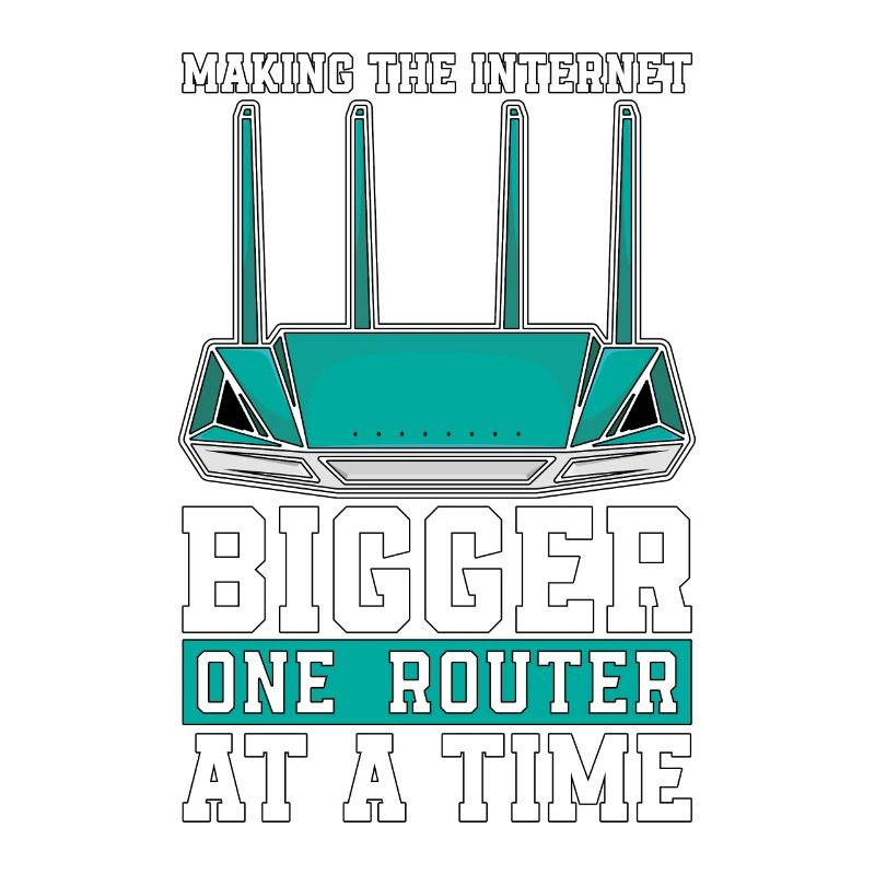 Network Engineer Making The Internet Computer Geek