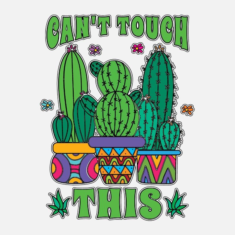 Succulent Can't Touch This Cactuses Potted Plant
