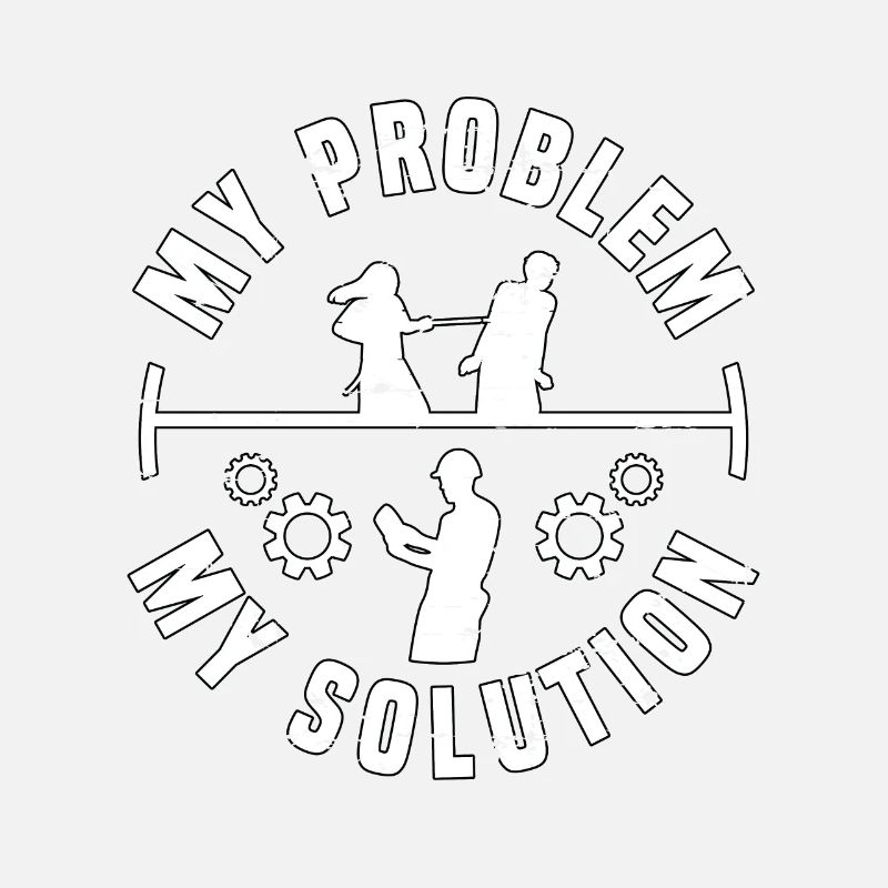 Architect My Problem My Solution Pictogram Dad Mom