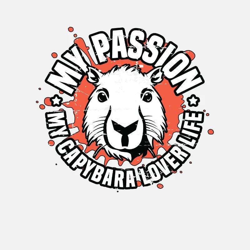 Capybara Lover My Passion My Capybara Large Rodent