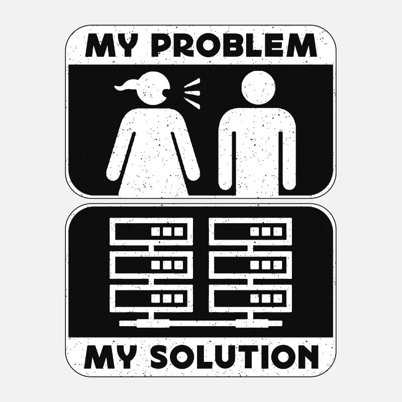 Network Engineer My Problem My Pictogram Dad Mom