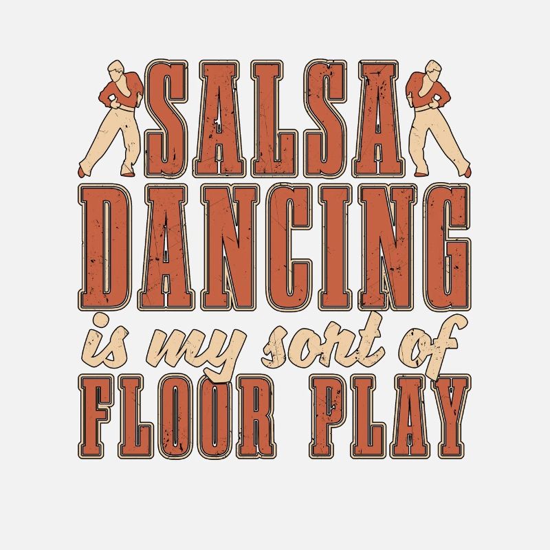 La danse salsa est mon genre de danse, danseuse de salsa sportive