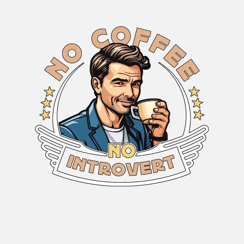 Introvert No Coffee No Introversion Coffee Lover