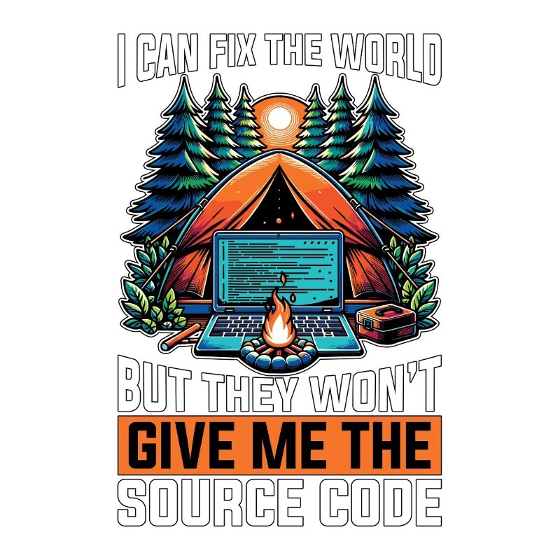 Coder Je peux réparer le monde Développeur Web Codeurs
