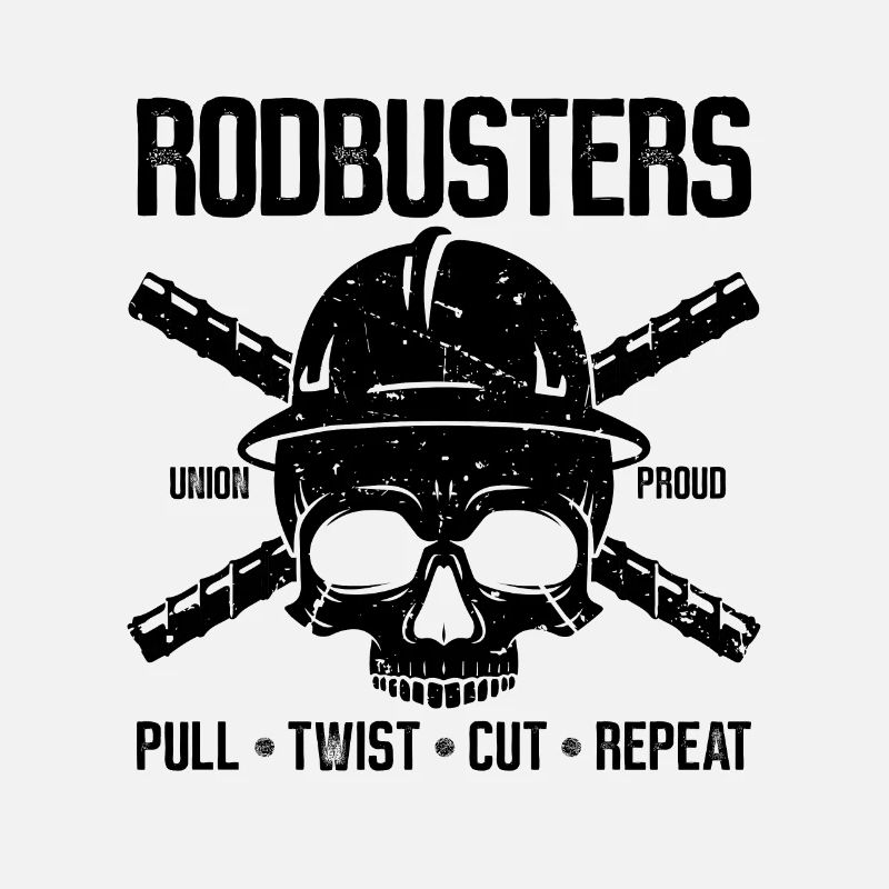 Rodbusters Pull Twist Cut Metalworker Ironworkers