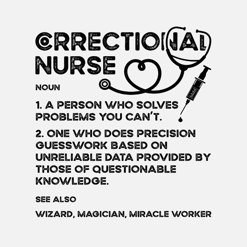 Correctional Nurse A Person Who Solves Corrections