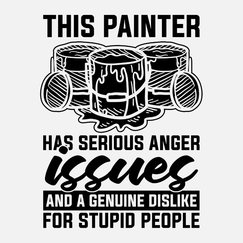 This Painter Has Serious Anger Painting Painters