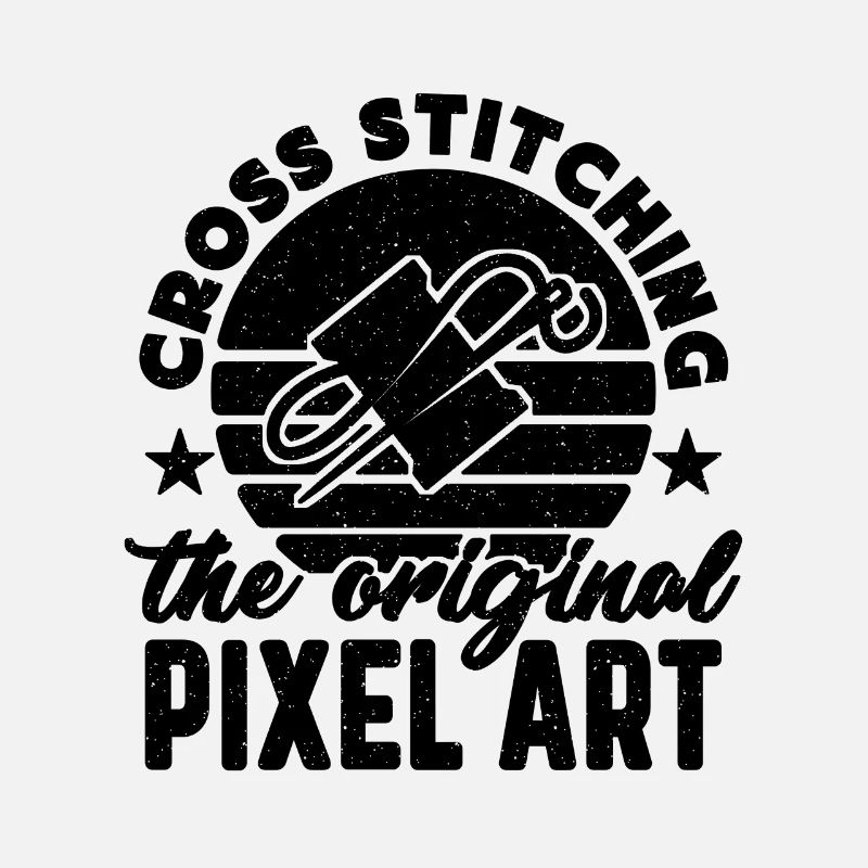 Cross Stitching The Original Pixel Retro Stitching