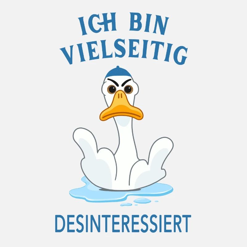 Ich bin vielseitig desinteressiert