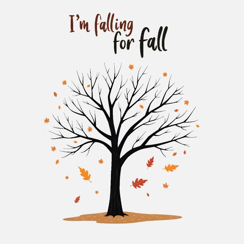 Bald Tree "Autumn in Love" Humor