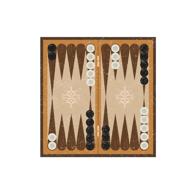 Backgammon Game | Backgammon Board Game Gift