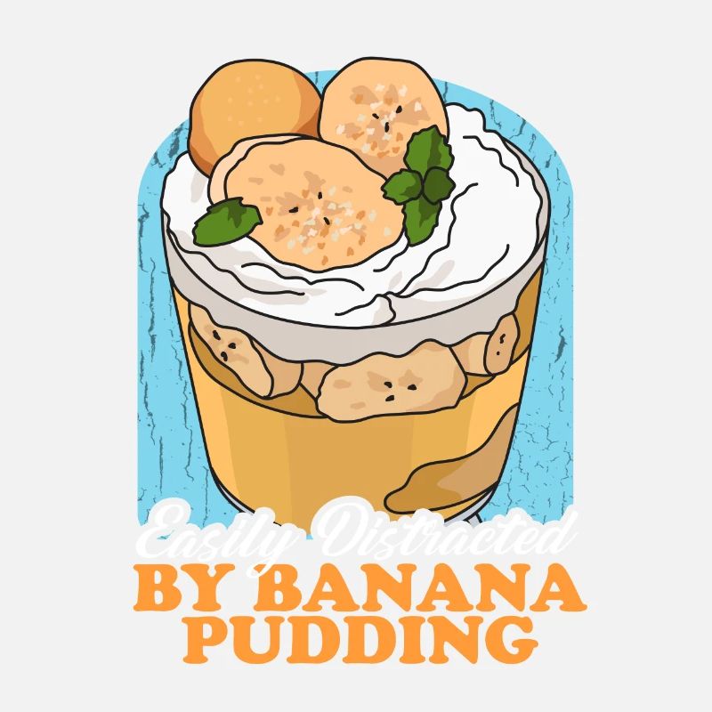 Bananenpudding Liebhaber Bananen Pudding Geschenk