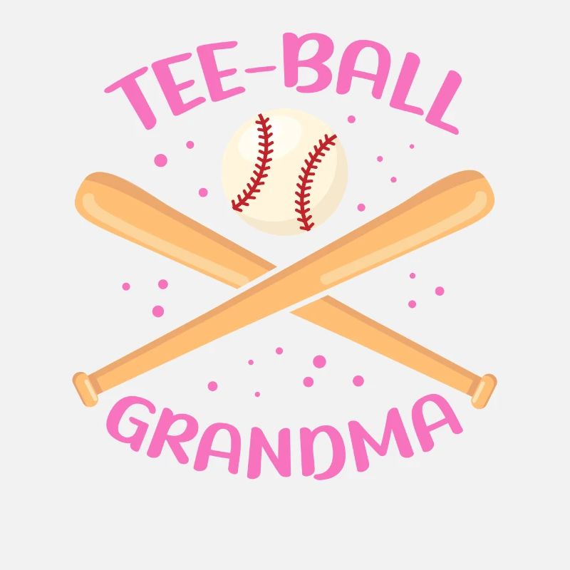 Tee Ball Grandma Teeball Tee-Ball T-Ball Geschenk