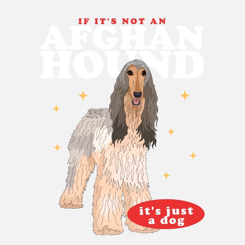 Afghanischer Windhund Hundebesitzer Geschenk