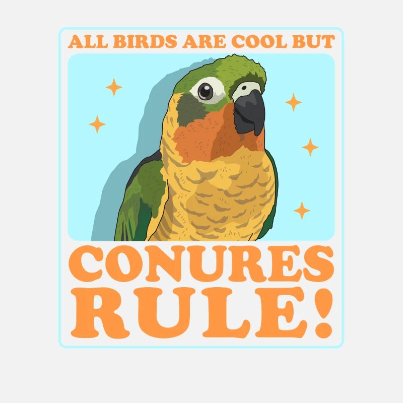Conure Papageien Conures Geschenk