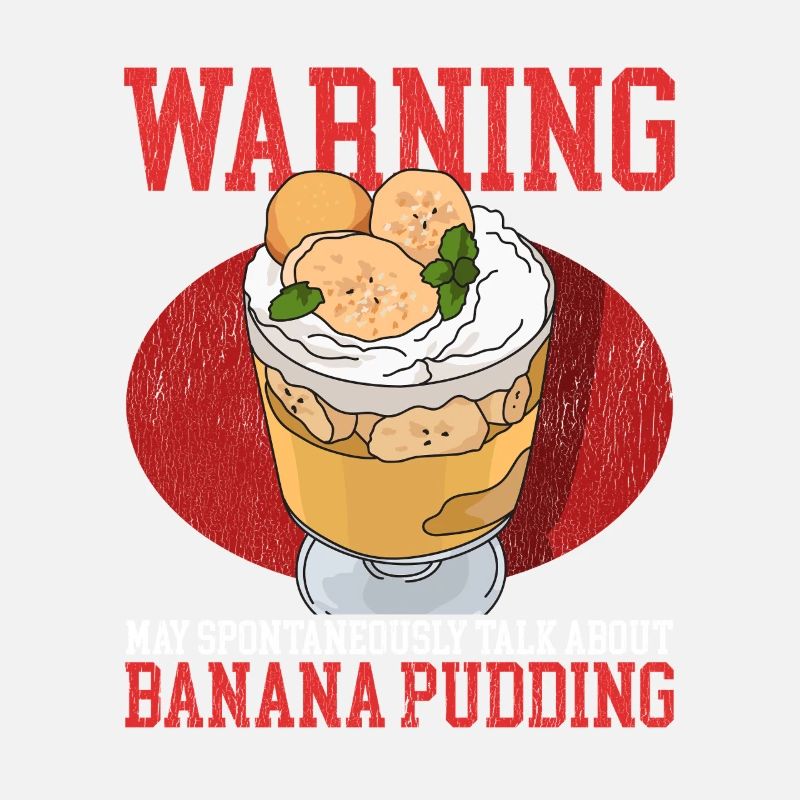 Pudding à la banane Cadeau de pudding à la banane