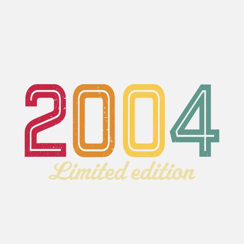 édition limitée 2004 rétro 2004