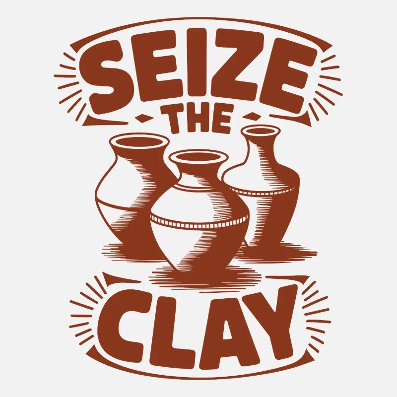 Seize the Clay Funny Pottery Pun for Ceramic Lover