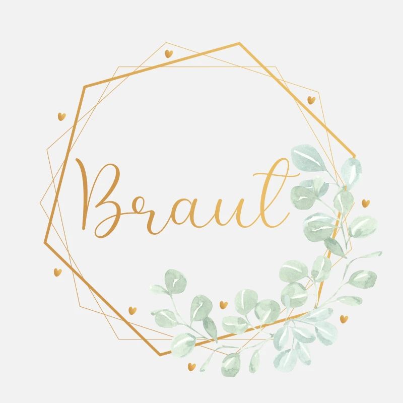 Eukalyptus Herz Mint - Braut