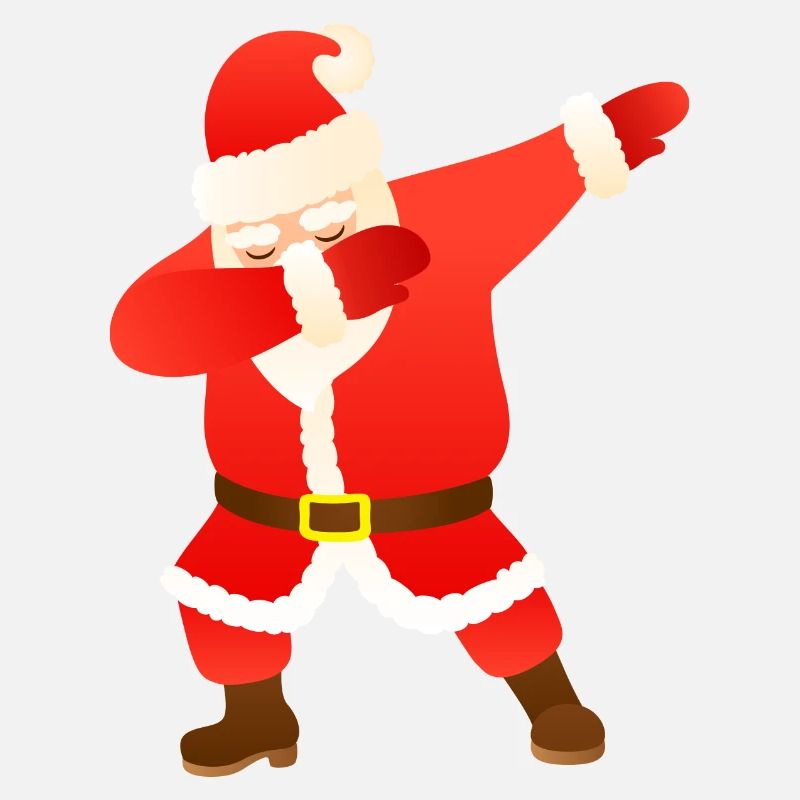 Weihnachtsmann Dab Weihnachten Dabbing