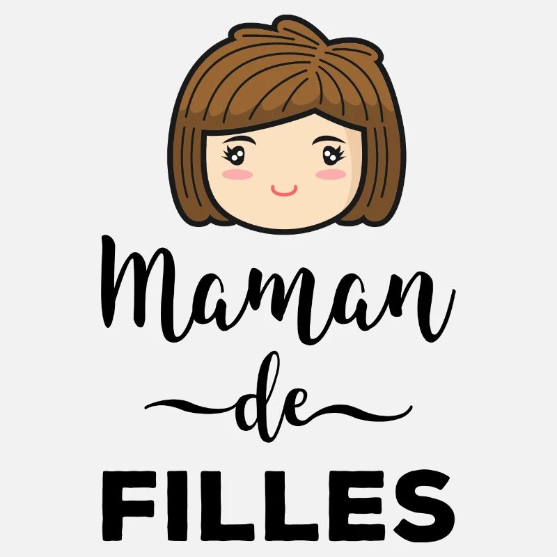 Mama von Mädchen Mutter Töchter Muttertag