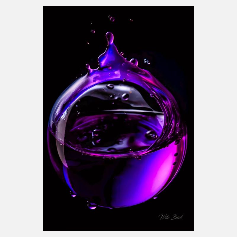 Drops purple 6