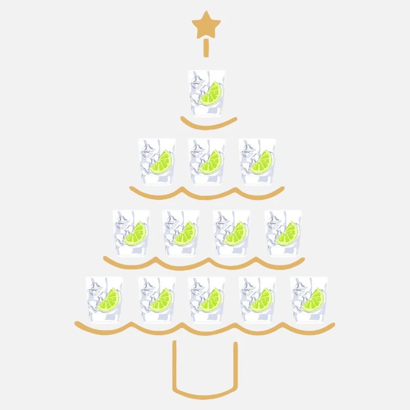Sapin de Noël au gin