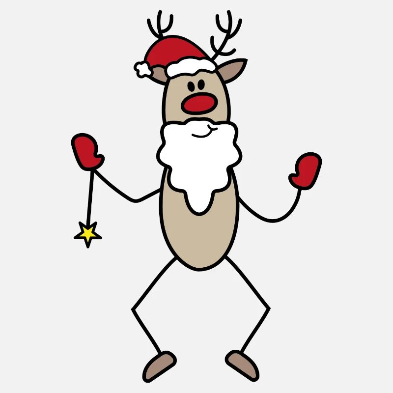 Lustiger Weihnachtsmann