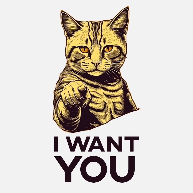 Katzenadoptionshumor Ich will dich