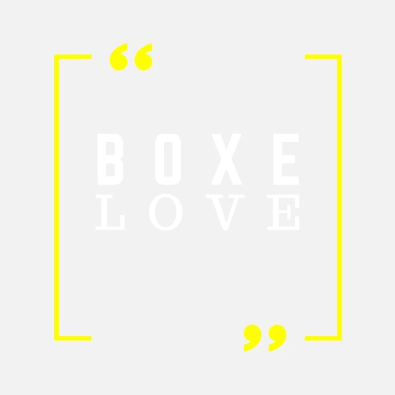 Boxen Liebe - Boxer Geschenkidee
