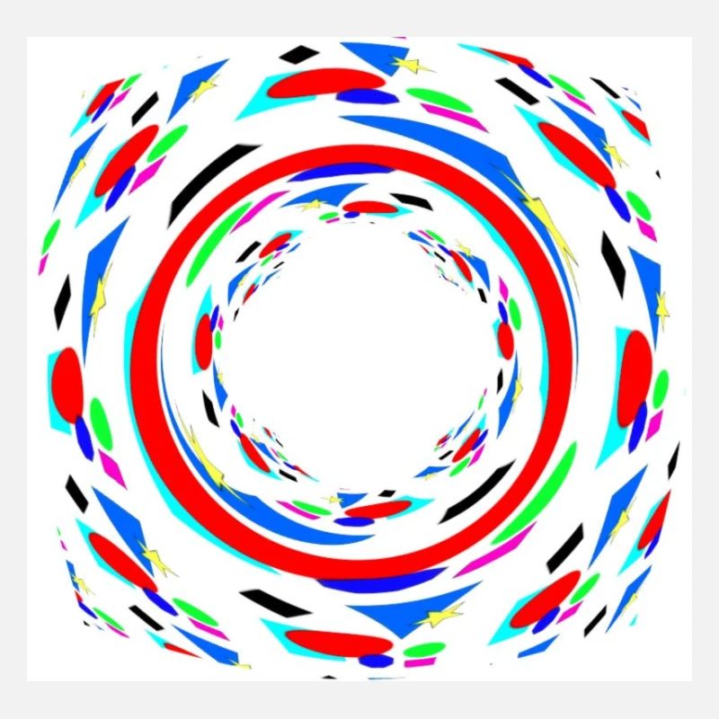 Colorful spirals -